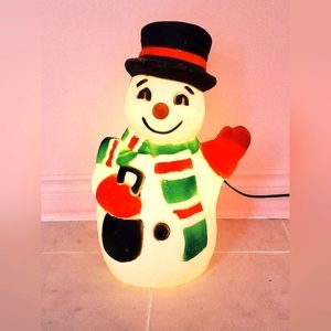 90s frosty the snowman blow mold